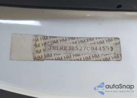 2007 Honda Cr-V Ex from USA, damaged, VIN JHLRE38527C044555